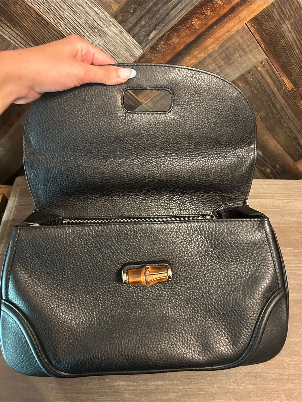 Gucci 1947 Bamboo Top Handle Bag